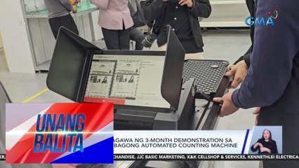 COMELEC, magsasagawa ng 3-month demonstration sa paggamit ng mga bagong automated machine | UB