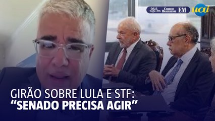 Eduardo Girão instiga Senado a "agir" após encontro entre Lula e Ministros do STF