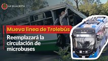 nueva línea de Trolebús sacará de circulación a microbuses al sur de la CDMX