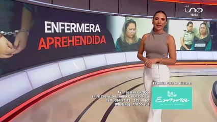 aprehendieron a enfermera