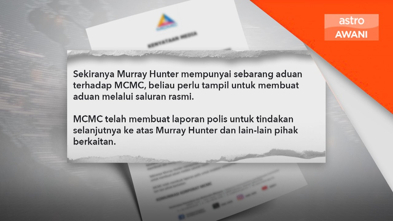 MCMC buat laporan polis