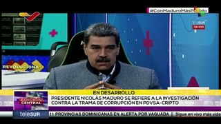 Pdte. Maduro condena vínculos de la extrema derecha con caso PDVSA-Cripto