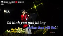 CHƯA BAO GIỜ - MINH SU | KARAOKE NHẠC TRẺ | BEAT ACOUSTIC GUITAR TONE NAM COVER | LULULOLA SHOW