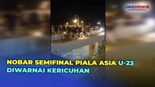 Tak Terima Timnas U-23 Kalah, Nobar Semifinal Piala Asia U-23 di Tuban Diwarnai Kericuhan
