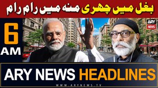 ARY News 6 AM Headlines | 30th April 2024 | Baghal Me Churi Mouh Me Ram Ram