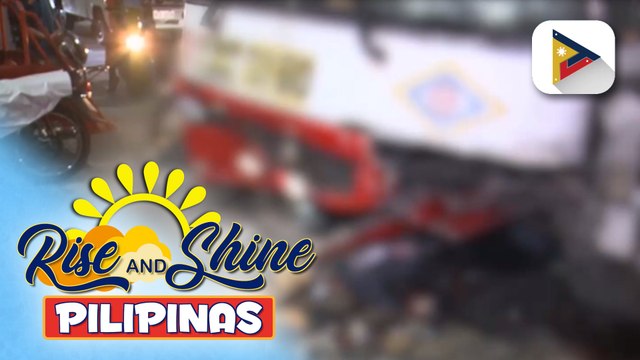 Rider, patay matapos araruhin ng isang bus ang pitong sasakyan sa Q.C.;