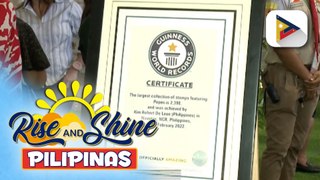 Stamp Exhibit tampok ang mga nagdaang Santo Papa, tampok sa isang mall sa Maynila;
