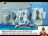 Gobierno Nacional rehabilita espacios integrales del Hospital Dr. Pablo Acosta Ortiz del edo. Apure