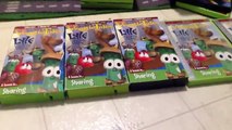 5 different versions of Veggie Tales Lyle the kindly Viking