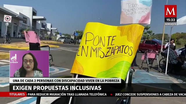 Una de cada dos personas con discapacidad viven en pobreza : Katia D'Artigues