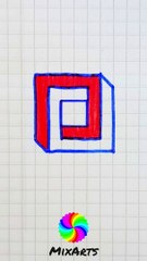 MixArts | How to Draw Aesthetic Figure Tutorial #art #3ddrawing #tutorial #aesthetic #principiante