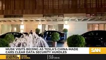 Musk visits Beijing as Tesla’s China-made cars clear data security hurdles_Low