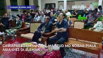 Timnas Indonesia U-23 Kalah dari Uzbekistan 2-0, Ini Kata Mahfud MD