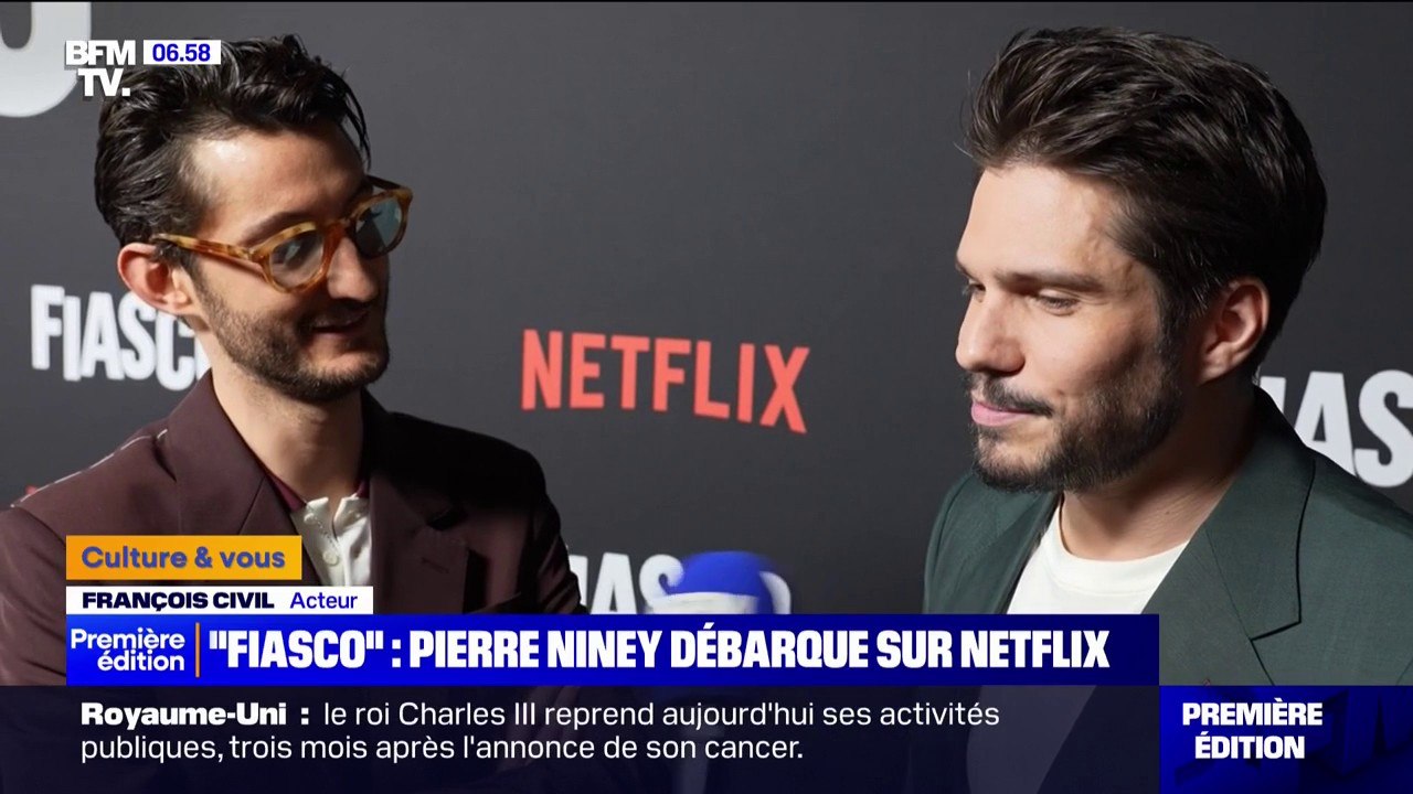 Pierre Niney débarque sur Netflix avec "Fiasco", une série qui raconte un tournage qui tourne au cauchemar