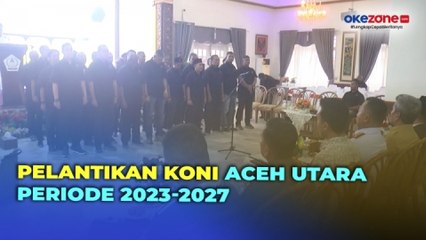 Pengurus KONI Aceh Utara Dilantik, Targetkan Aceh Masuk 10 Besar PON 2024