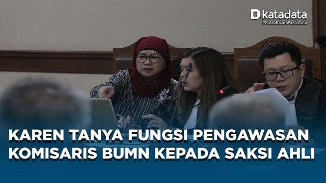 Karen Agustiawan Bertanya kepada Saksi Ahli soal Fungsi Pengawasan Komisaris BUMN
