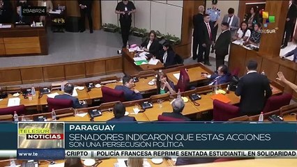 Partido de gobierno paraguayo realiza persecución a opositores