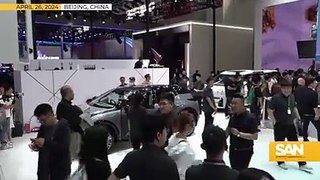 Beijing auto show features next-gen EVs unavailable to US consumers_Low