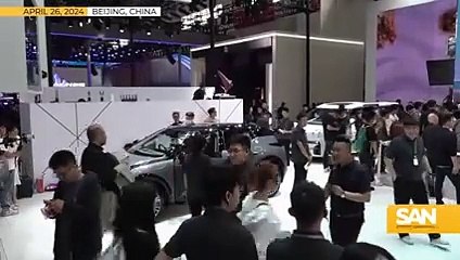 Beijing auto show features next-gen EVs unavailable to US consumers_Low