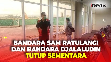 Gunung Ruang Erupsi, Bandara Sam Ratulangi Manado dan Bandara Djalaluddin Gorontalo Ditutup Sementara