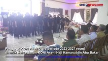 Pengurus KONI Aceh Utara Dikukuhkan, Targetkan Aceh Masuk 10 Besar PON 2024
