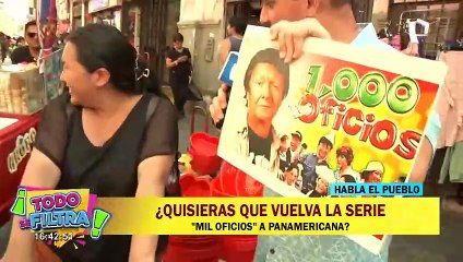 Habla el Pueblo: ¿Quieres que la serie "mil oficios" regrese a Panamericana Televisión?