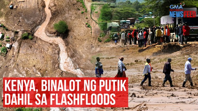 Kenya, binalot ng putik dahil sa flashfloods | GMA Integrated Newsfeed