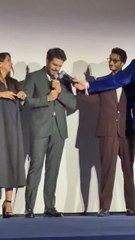 François Civil à l’avant-première de la série Fiasco sur Netflix 