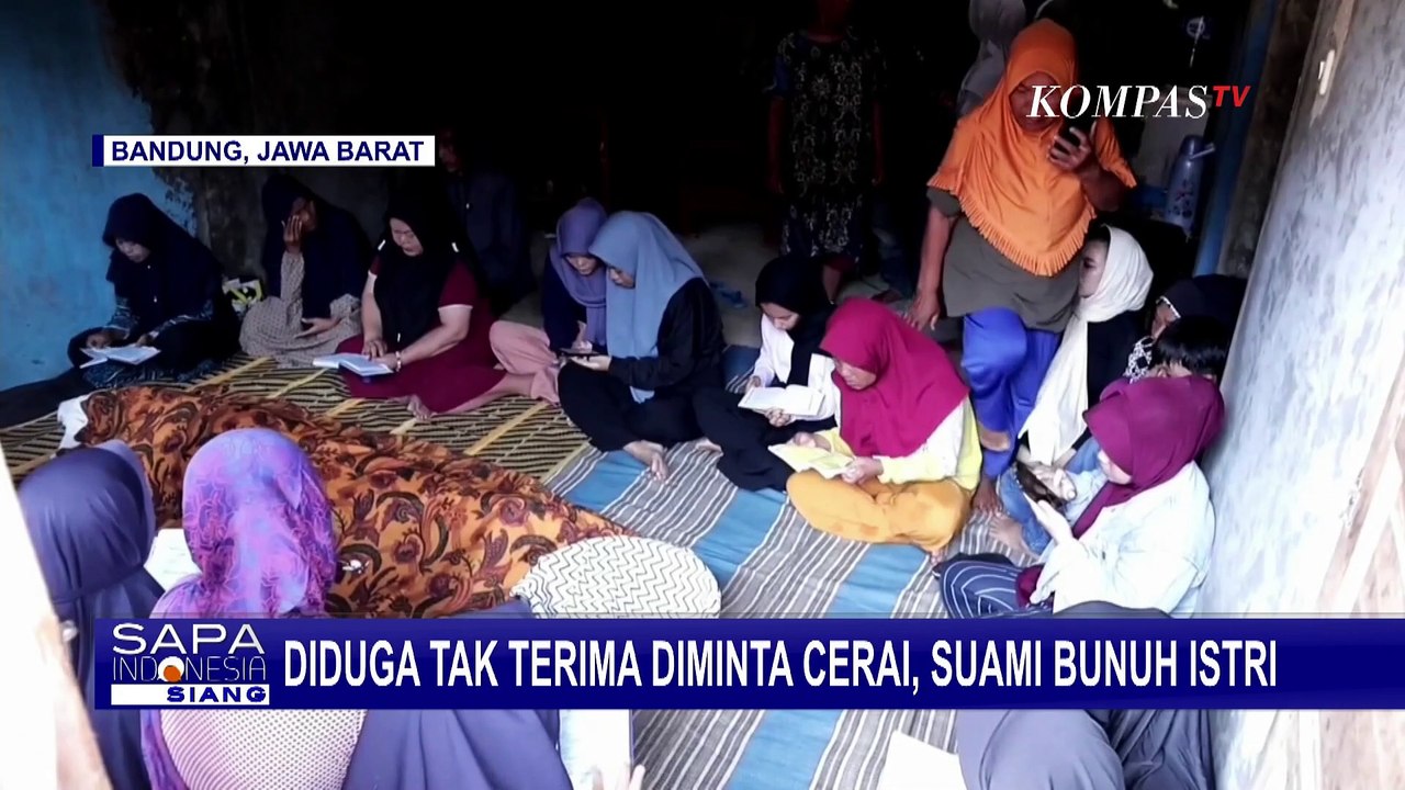 Diduga Tak Terima Diminta Cerai, Suami Tega Bunuh Istri yang Sedang Menonton Televisi!