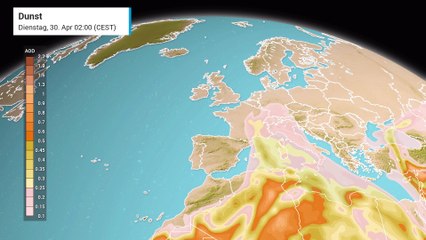 Eine neue Staubwolke aus der Sahara hat Deutschland erreicht!