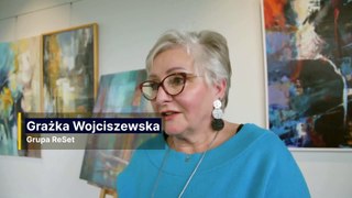 Gazeta Lubuska. Zielona Góra. Grażka Wojciszewska z grupy ReSet