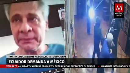 Ecuador demanda a México por asilo a expresidente ante la corte internacional
