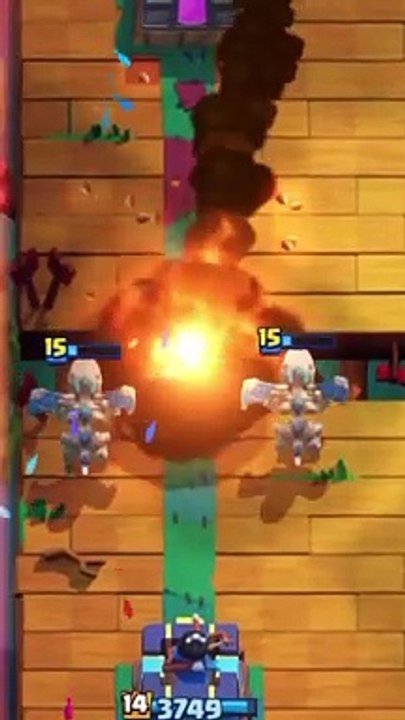 Insane clash royale interactions-