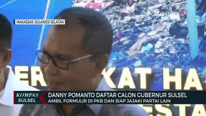Danny Pomanto Daftar Calon Gubernur Sulsel