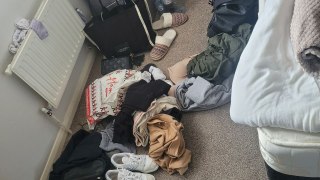 One in 10 adults has a ‘floordrobe’ - clean clothes piled on the floor