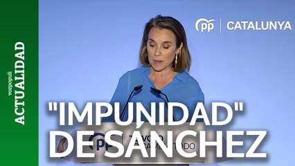 Cuca Gamarra: "Sánchez quiere ser intocable"