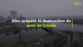 Kiev prépare la destruction du pont de Crimée