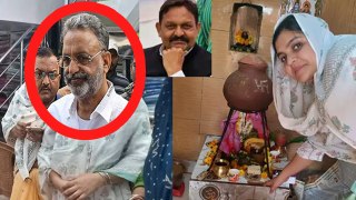 Mukhtar Ansari Niece Nusrat Ansari Father Afzal Ansari के लिए Shiv Mandir Pooja करते Troll, Public..