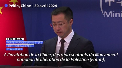 La Chine affirme que le Hamas et le Fatah ont mené des discussions à Pékin