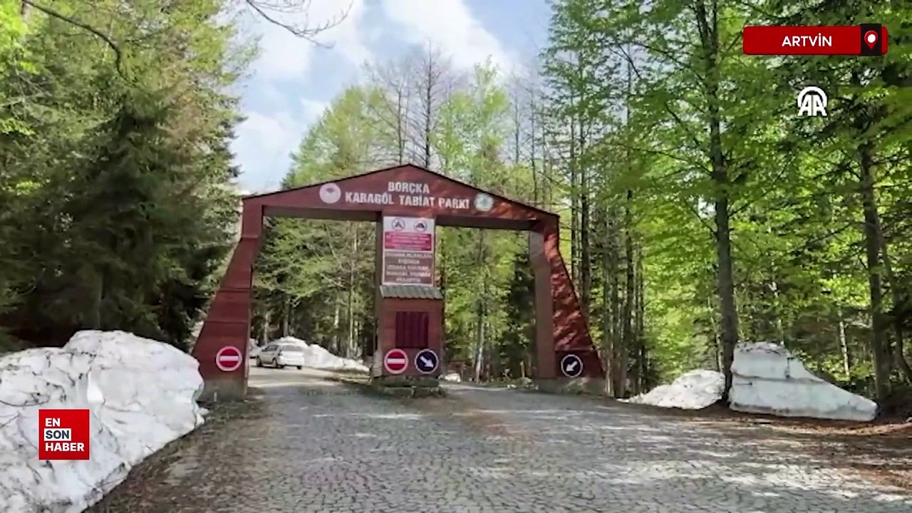 Borçka Karagöl Tabiat Parkı'nda hedef 1 milyon ziyaretçi