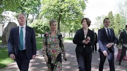Duchess of Edinburgh first British royal to visit Ukraine since war