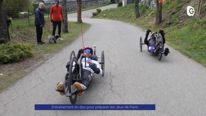 Reportage - Entrainement en duo pour préparer les Jeux de Paris