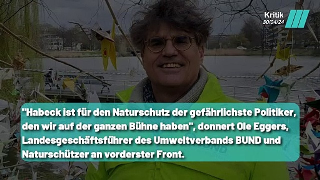 Grün ist nicht immer Grün: Kritik an Habecks Umweltpolitik