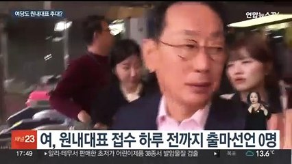 여, 원내대표 접수 하루 전에도 출마선언 전무…'이철규 추대론' 무게