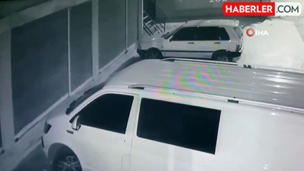 Mersin'de terör amaçlı araç kundaklayan şüpheli suçüstü yakalandı