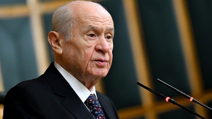 Bahçeli'den klip açıklaması: Kütük kafalı iddia sahipleri...