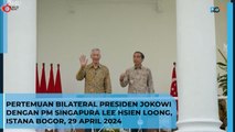 Pertemuan Bilateral Presiden Jokowi dengan PM Singapura Lee Hsien Loong