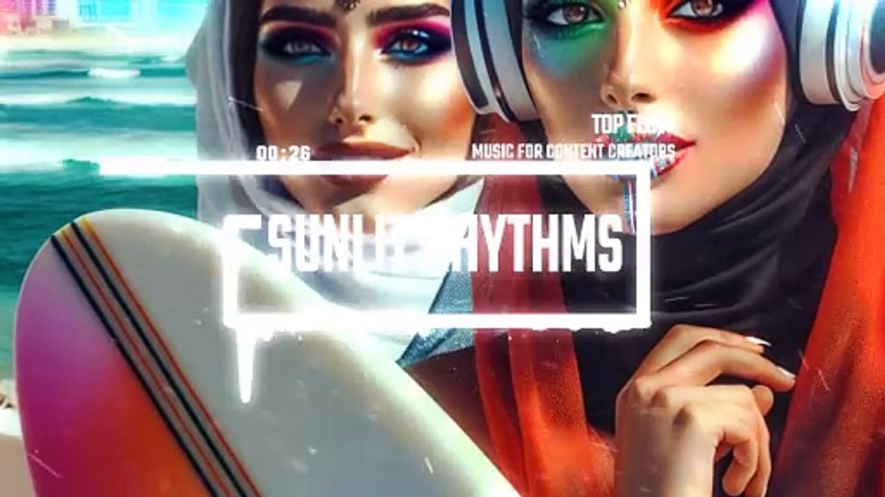 (Music For Content Creators) - Sunlit Rhythms, Vlog & Background Music by Top Flow