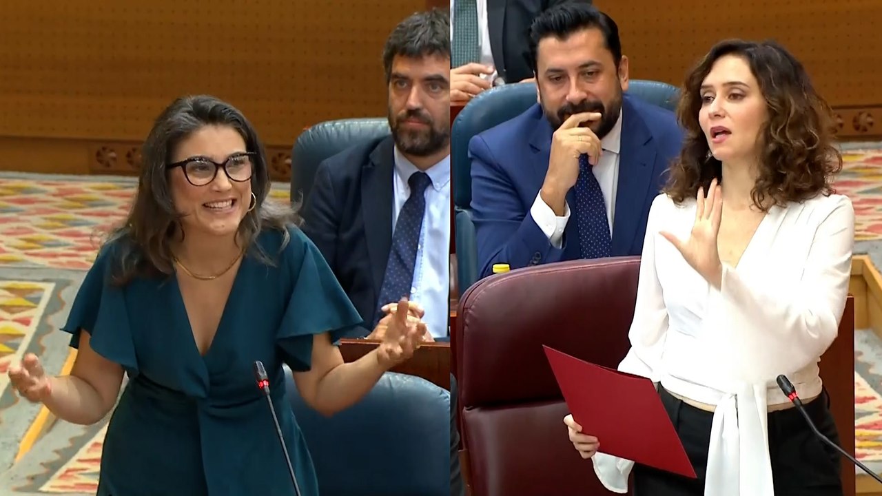 Rifirrafe entre Ayuso y Más Madrid tras el anuncio de Sánchez: "Va a dejar con problemas auditivos a su compañera"