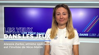 Alessia Zarbo, athlète spécialiste du 10 000 m est l'invitée des Yeux dans les Jeux